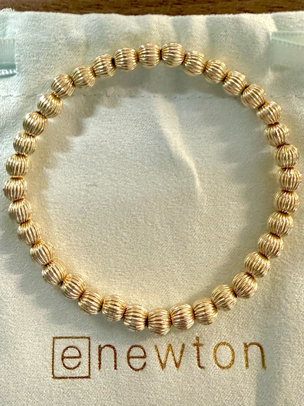 Enewton dignity gold 6mm 14K gold filled stretch bracelet in Extends size 🤩💓🤩